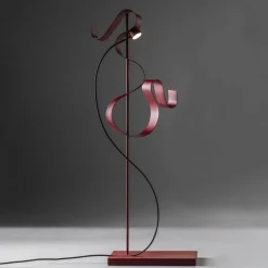 Knikerboker Curve lampe à poser LED rouge| Lampes À Poser Led|Lampes À Poser Et Lampes De Table