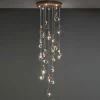 Knikerboker Curve suspension LED 20 lampes bronze| Suspensions Led|Suspensions