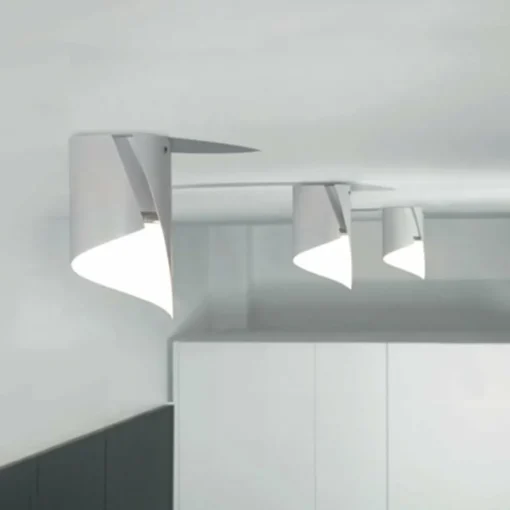 Knikerboker Hué Plafonnier LED 12x21cm blanc| Plafonniers Led|Plafonniers