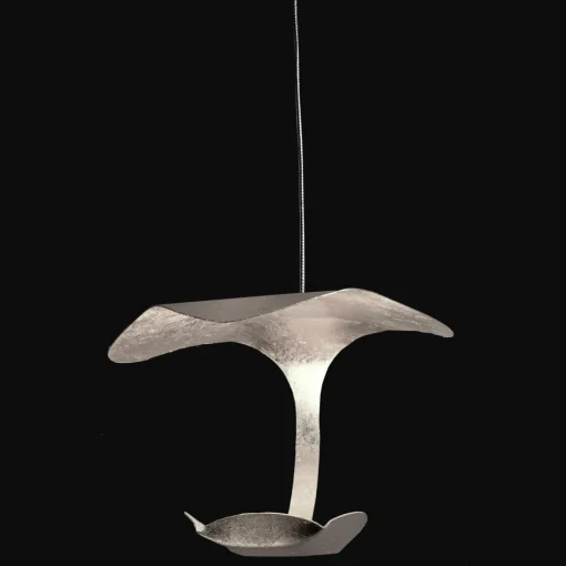Knikerboker Le Gigine suspension 1 lampe argentée| Suspensions Led|Suspensions