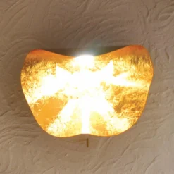 Knikerboker Non So - applique LED dorée| Appliques Murales Led|Appliques Murales