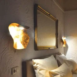 Knikerboker Non So - applique LED dorée| Appliques Murales Led|Appliques Murales
