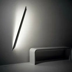 Knikerboker Schegge applique LED, noire mate| Appliques Murales Led|Appliques Murales
