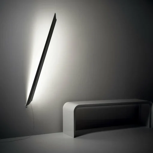 Knikerboker Schegge applique LED, noire mate| Appliques Murales Led|Appliques Murales
