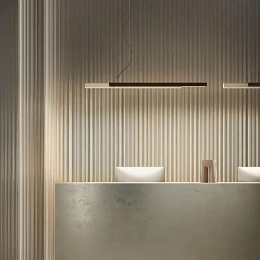 Kundalini Dala linear sable/bois, 2 700 K| Suspensions Led|Suspensions