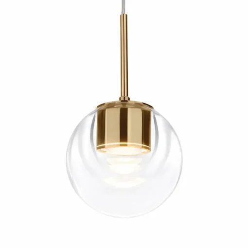 Kundalini Dew suspension LED, à une lampe laiton| Suspensions Led|Suspensions