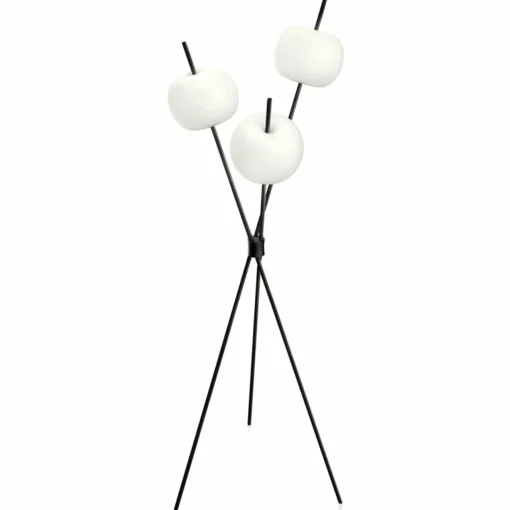 Kundalini Kushi - lampadaire LED moderne, noir| Luminaires Led D'Intérieur