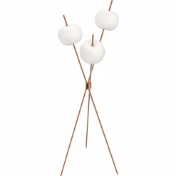 Kundalini Kushi - lampadaire LED moderne, cuivre| Lampadaires Led|Lampadaires