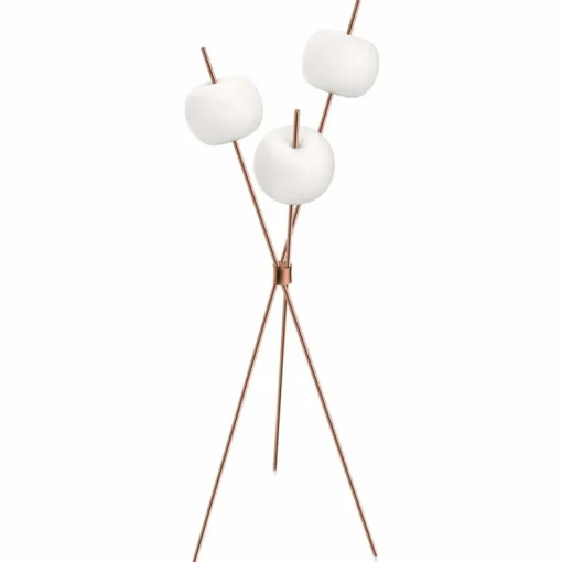 Kundalini Kushi - lampadaire LED moderne, cuivre| Lampadaires Led|Lampadaires