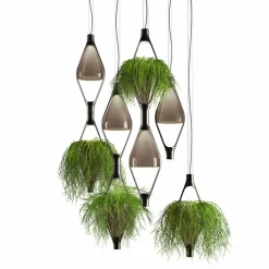 Kundalini Viceversa2 suspension LED 2 lampes gris| Suspensions Led|Suspensions