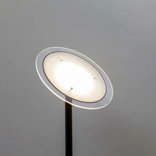 Lindby Lampadaire à éclairage indirect LED Malea, noir| Lampadaires Led|Lampadaires