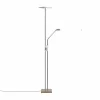 Lindby Lampadaire à éclairage indirect Jonne, liseuse, angulaire| Lampadaires Led|Lampadaires