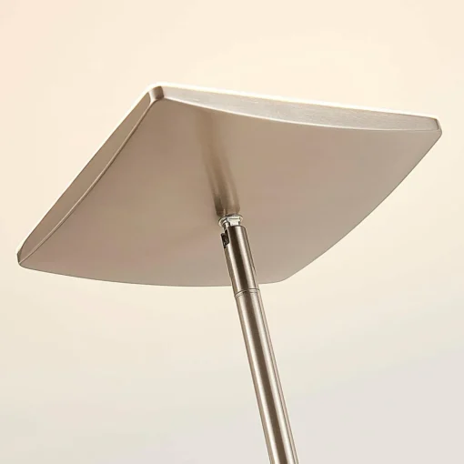 Lindby Lampadaire à éclairage indirect Jonne, liseuse, angulaire| Lampadaires Led|Lampadaires