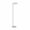 Knapstein Lampadaire à éclairage indirect LED, nickel mat, commande gestuelle| Lampadaires Led|Lampadaires