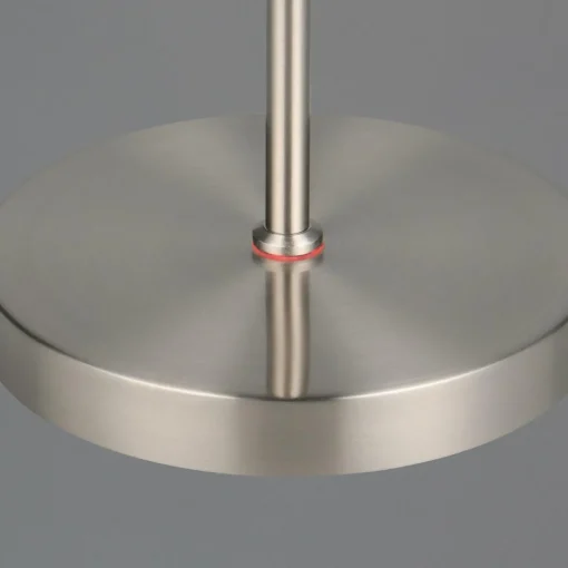 Reality Leuchten Lampadaire à LED rechargeables Moreno, nickel mat, CCT, intensité variable| Lampadaires Led|Lampadaires