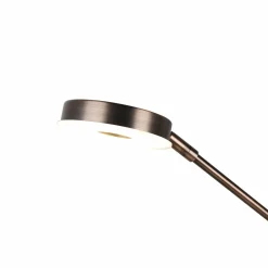 Trio Lighting Lampadaire indir. LED Barrie liseuse laiton ancien| Lampadaires Led|Lampadaires