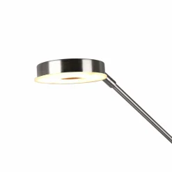 Trio Lighting Lampadaire indirect LED Barrie liseuse, nickel mat| Lampadaires Led|Lampadaires