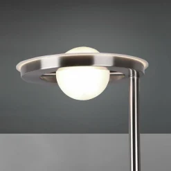 Trio Lighting Lampadaire indirect LED Barrie liseuse, nickel mat| Lampadaires Led|Lampadaires