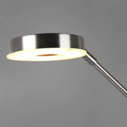 Trio Lighting Lampadaire indirect LED Barrie liseuse, nickel mat| Lampadaires Led|Lampadaires