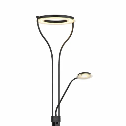 Globo Lampadaire indirect LED Ebro avec liseuse LED, dim| Lampadaires Led|Lampadaires