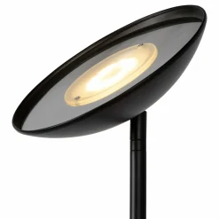 Lucide Lampadaire indirect LED Zenith liseuse LED, noir| Lampadaires Led|Lampadaires