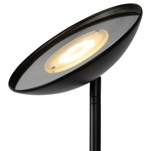 Lucide Lampadaire indirect LED Zenith liseuse LED, noir| Lampadaires Led|Lampadaires