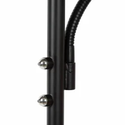 Lucide Lampadaire indirect LED Zenith liseuse LED, noir| Lampadaires Led|Lampadaires