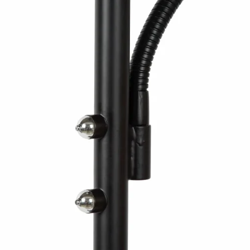 Lucide Lampadaire indirect LED Zenith liseuse LED, noir| Lampadaires Led|Lampadaires