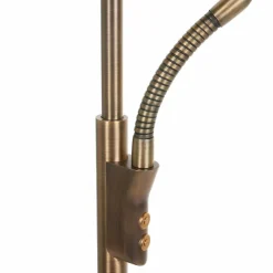 Steinhauer Lampadaire indirect LED Zodiac liseuse LED, bronze| Lampadaires Led|Lampadaires