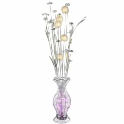 Globo Lampadaire LED Anton, couleurs RVB, aspect vase| Luminaires Led D'Intérieur