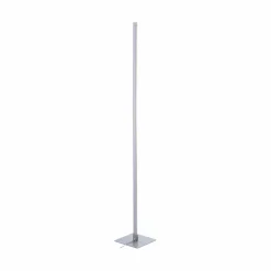 JUST LIGHT. Lampadaire LED Bella, droit, pied angulaire, acier| Lampadaires Led|Lampadaires