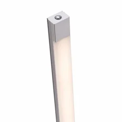 JUST LIGHT. Lampadaire LED Bella, droit, pied angulaire, acier| Lampadaires Led|Lampadaires