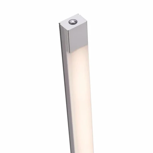JUST LIGHT. Lampadaire LED Bella, droit, pied angulaire, acier| Lampadaires Led|Lampadaires