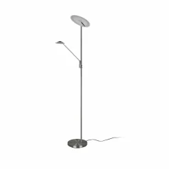 Trio Lighting Lampadaire LED Brantford liseuse, nickel mat| Lampadaires Led|Lampadaires