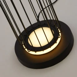 Searchlight Lampadaire LED Cage au design cage| Lampadaires Led|Lampadaires