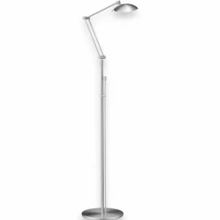 Knapstein Lampadaire LED Curl nickel mat| Lampadaires Led|Lampadaires