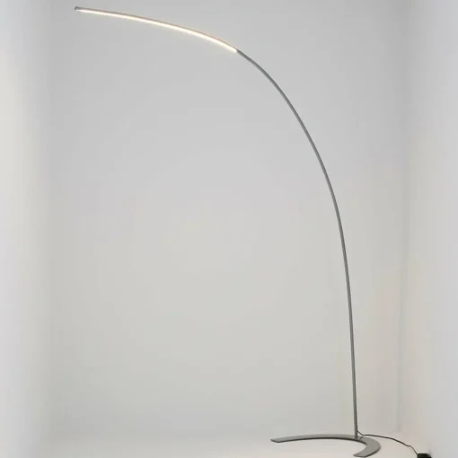Lindby Lampadaire LED Danua, argenté| Lampadaires Led|Lampadaires