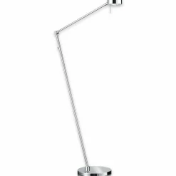 Knapstein Lampadaire LED Elegance filiforme aspect chromé| Lampadaires Led|Lampadaires