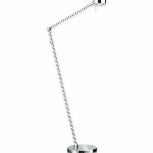 Knapstein Lampadaire LED Elegance filiforme aspect chromé| Lampadaires Led|Lampadaires