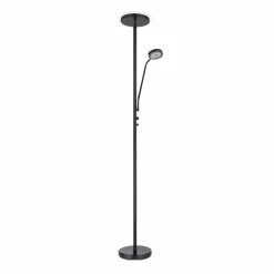 Globo Lampadaire LED Ernst avec bras souple, noir| Lampadaires Led|Lampadaires