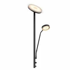 Globo Lampadaire LED Ernst avec bras souple, noir| Lampadaires Led|Lampadaires