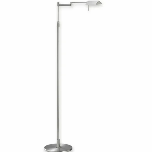 Knapstein Lampadaire LED FINN raffiné nickel mat| Lampadaires Led|Lampadaires