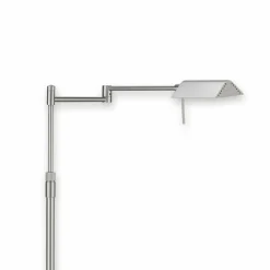 Knapstein Lampadaire LED FINN raffiné nickel mat| Lampadaires Led|Lampadaires