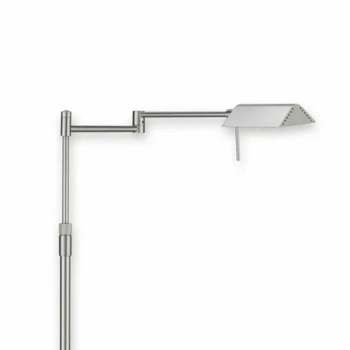 Knapstein Lampadaire LED FINN raffiné nickel mat| Lampadaires Led|Lampadaires