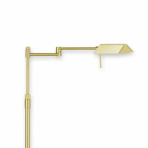 Knapstein Lampadaire LED FINN raffiné laiton mat| Lampadaires Led|Lampadaires