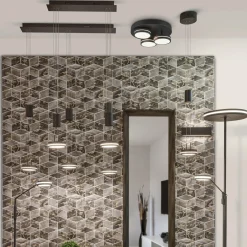 Trio Lighting Lampadaire LED Franklin, liseuse, anthracite| Lampadaires Led|Lampadaires