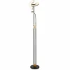 Searchlight Lampadaire LED Gio, laiton satiné/noir| Lampadaires Led|Lampadaires