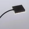 JUST LIGHT. Lampadaire LED Hans avec liseuse, angulaire, noir| Lampadaires Led|Lampadaires