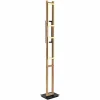 Globo Lampadaire LED Illa au design en bois| Lampadaires Led|Lampadaires