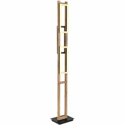 Globo Lampadaire LED Illa au design en bois| Lampadaires Led|Lampadaires